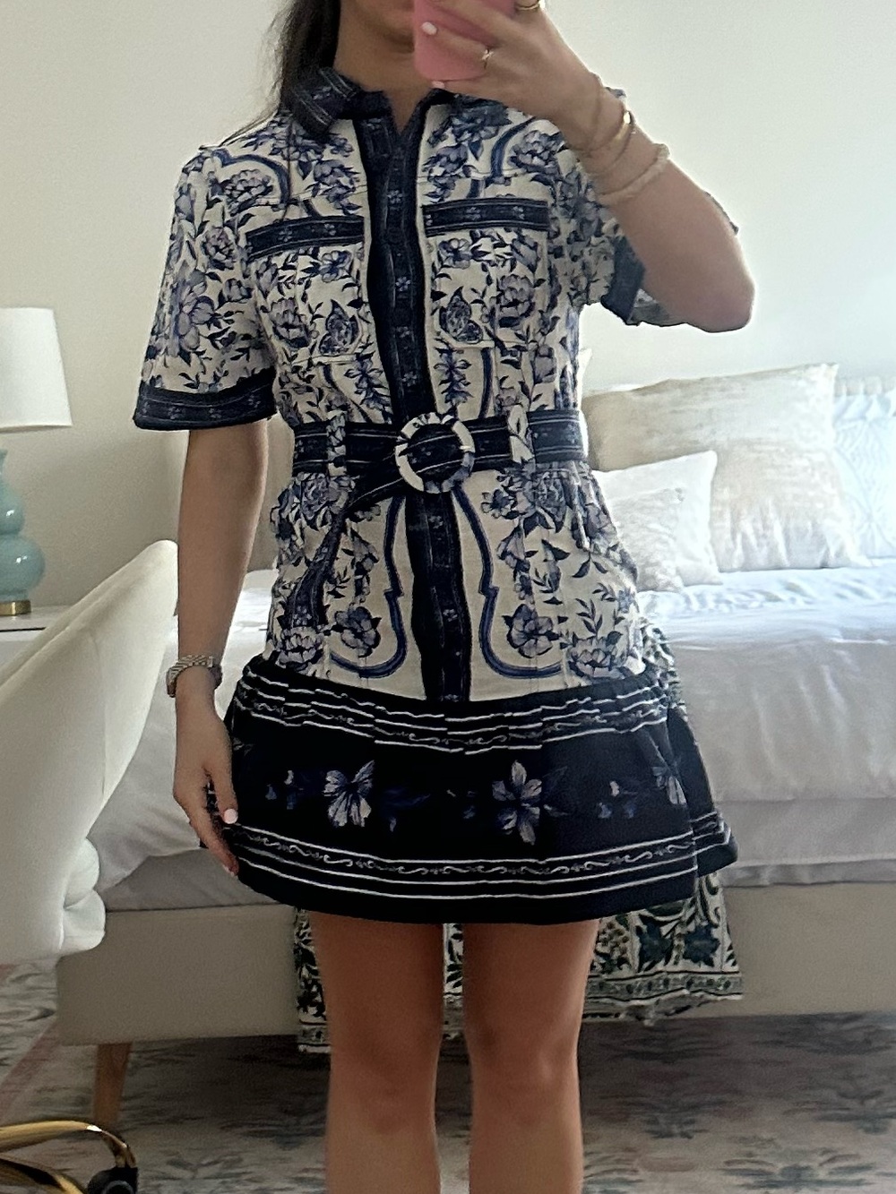 Farm Rio Porcelain Garden Dress - Picture 5 of 5